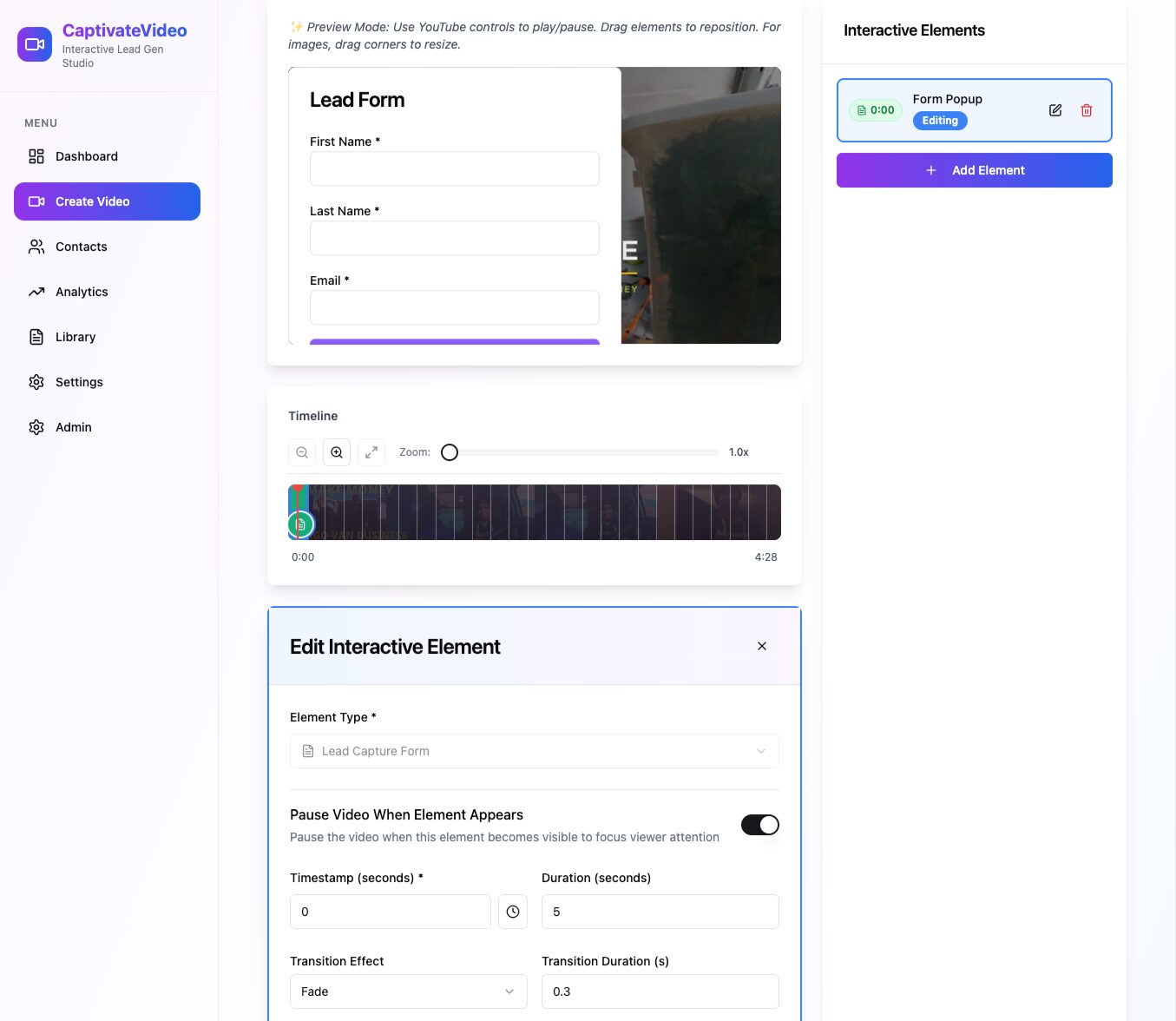 Adam Ace Spencer founder of CaptivateVideo Interactive Video Solution
