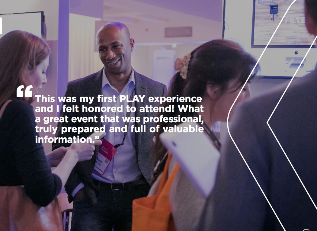 Adam Ace Spencer at Brightcove play